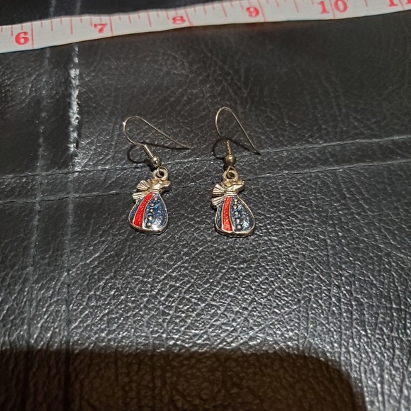 Costume jewelry, 12 pairs of earrings - Picture 9 of 12